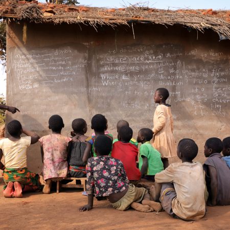 Ntchisi,,Malawi,-,June,30,,2018:,Unidentified,Students,Study,In